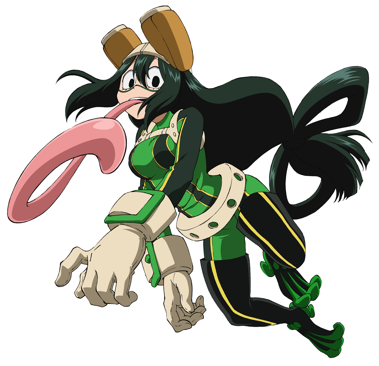 Tsuyu Asui Action