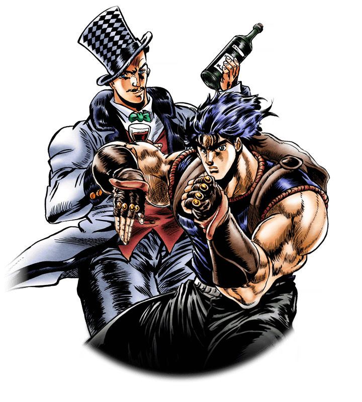 Jonathan Joestar and William A. Zeppeli