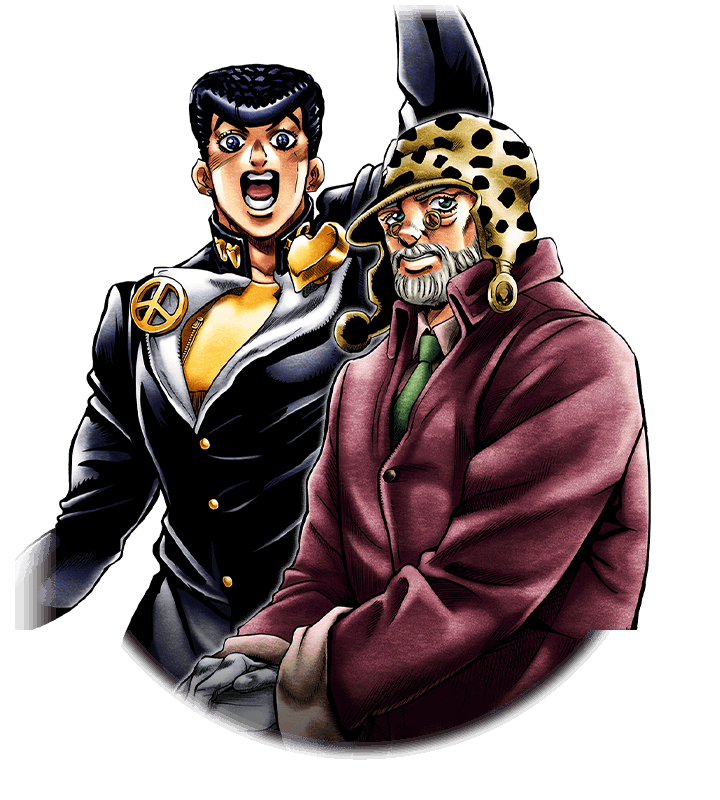 Josuke and Old Joseph (Polar Star)