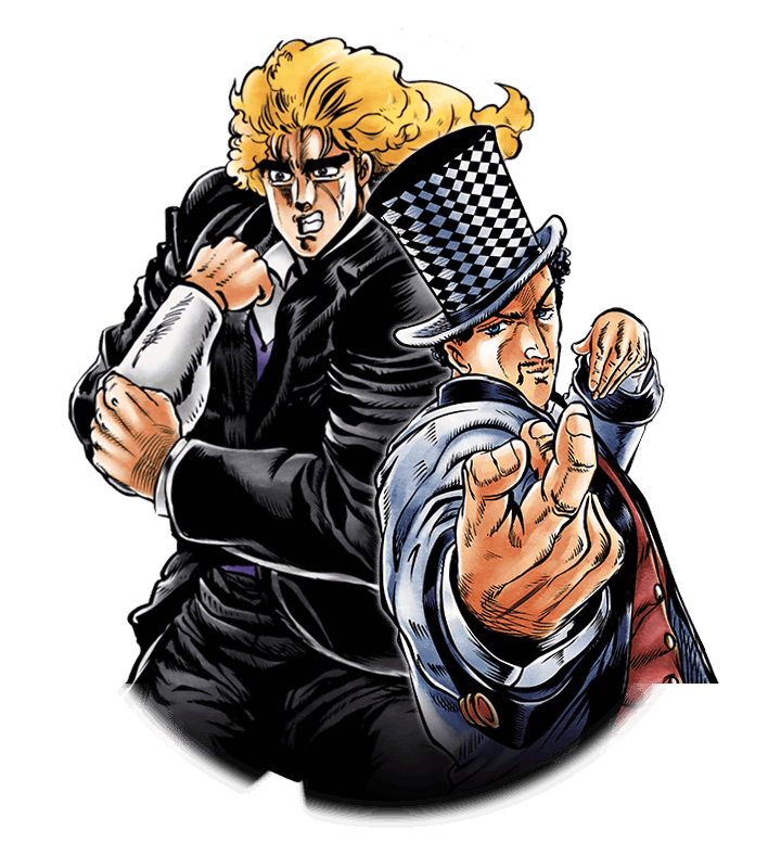 Robert Speedwagon and William A. Zeppeli
