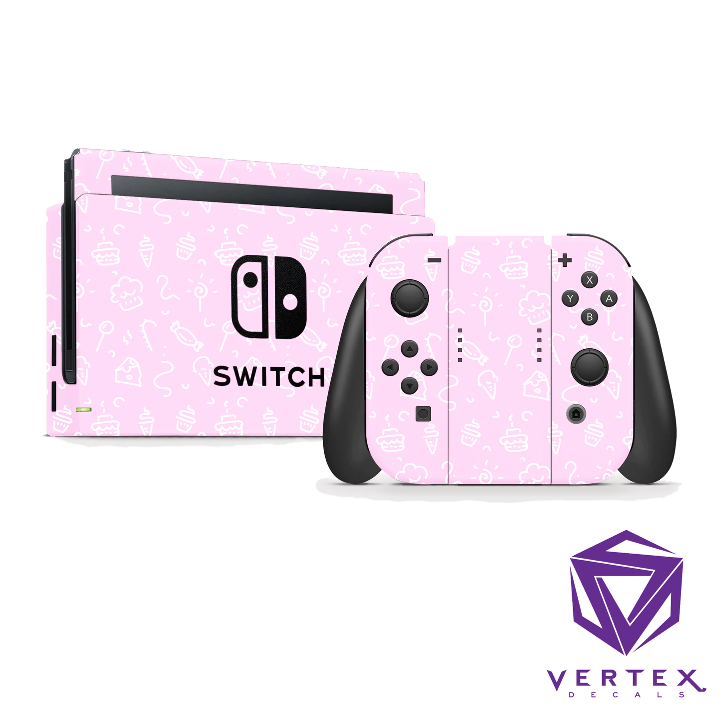 Pastel Pink Desserts Switch