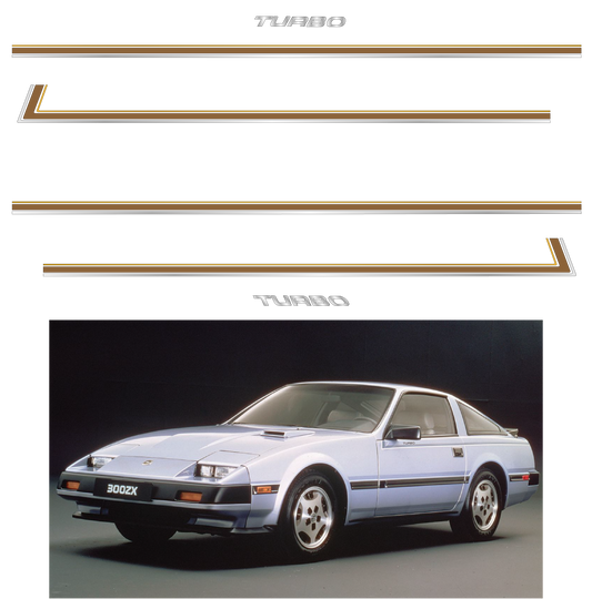 Nissan 300ZX Turbo Z31 1984-1989 84-89 Side Livery Stripes 77900-01P01