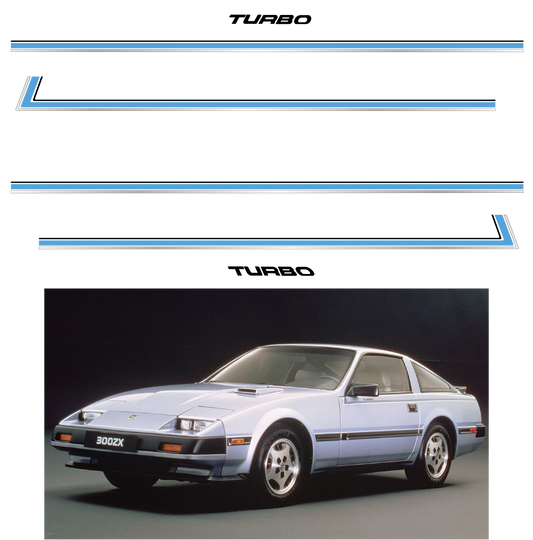 Nissan 300ZX Turbo Z31 1984-1989 84-89 Side Livery Stripes 77900-01P02
