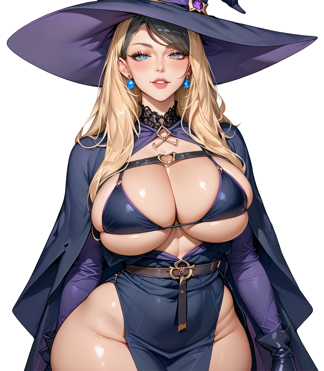 Hot Anime Goth Witch