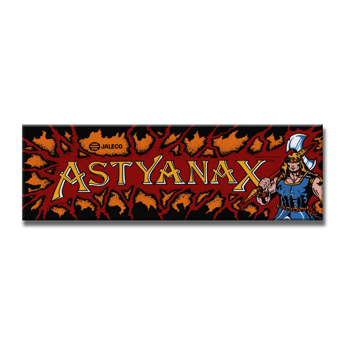 Astyanax Arcade Backlit Marquee Insert 26" x 8"