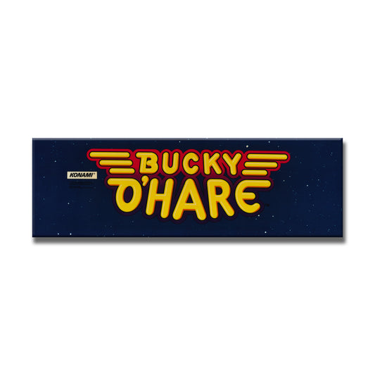 Bucky O'Hare Arcade Backlit Marquee Insert 26" x 8"