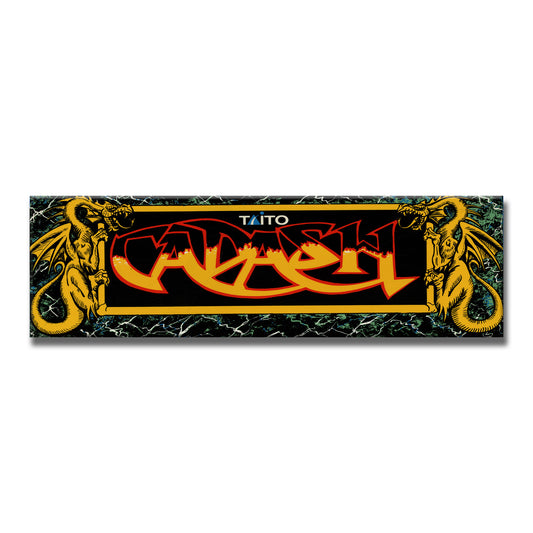 Cadash Arcade Backlit Marquee Insert 26" x 8"