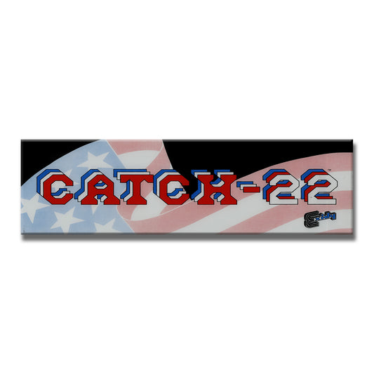 Catch-22 Arcade Backlit Marquee Insert 26" x 8"