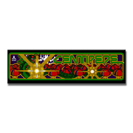 Centipede Arcade Backlit Marquee Insert 26" x 8"