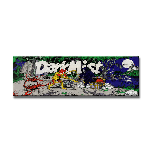 Dark Mist Arcade Backlit Marquee Insert 26" x 8"