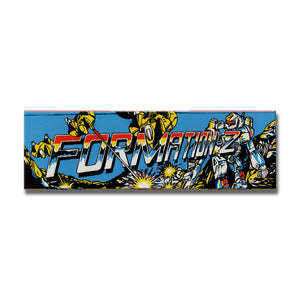 Formation Z Arcade Backlit Marquee Insert 26" x 8"