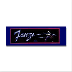 Freeze Arcade Backlit Marquee Insert 26" x 8"