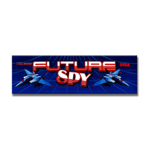 Future Spy Arcade Backlit Marquee Insert 26" x 8"