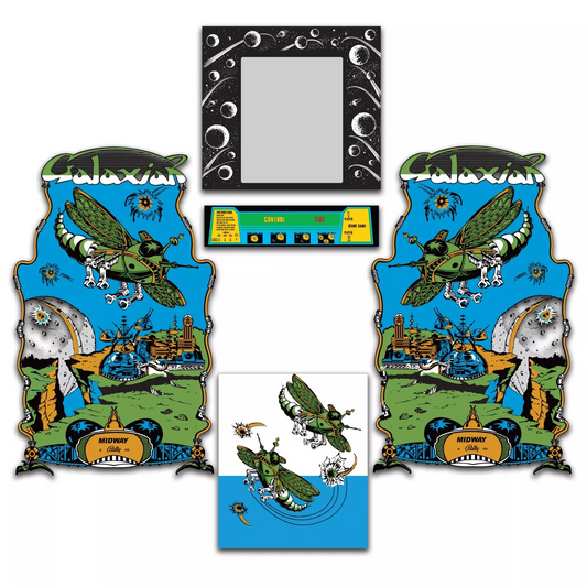 Galaxian Full Arcade Cabinet Replacement Kit