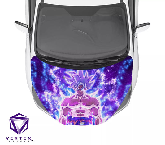 Goku Ultra Instinct Anime Hood Wrap 65" X 50"