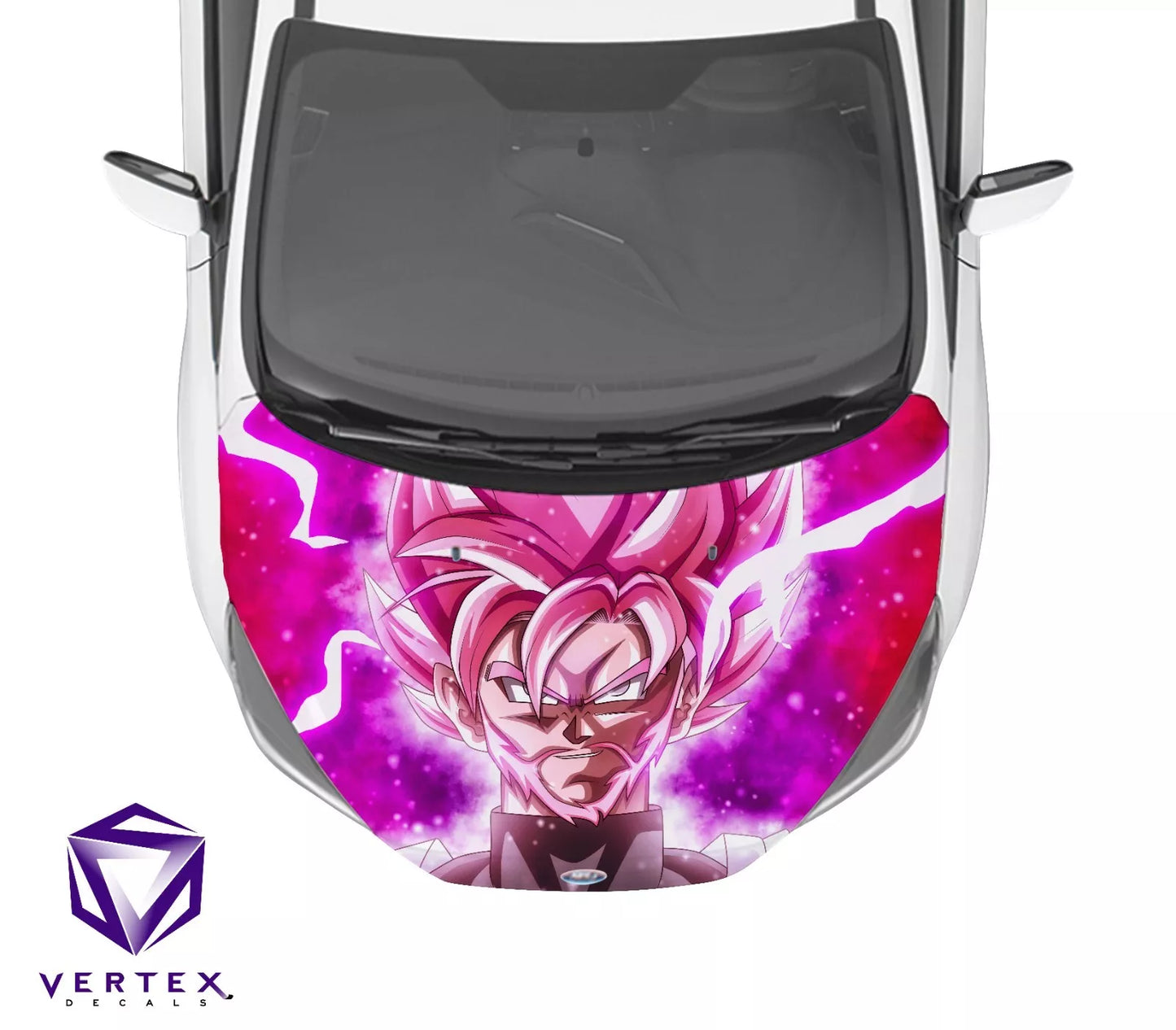 Goku Black Bearded Anime Hood Wrap 65" X 50"