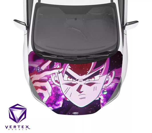 Goku Black Anime Hood Wrap 65 X 50