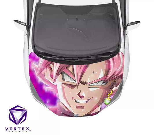 Goku Black Anime Hood Wrap 65" X 50"