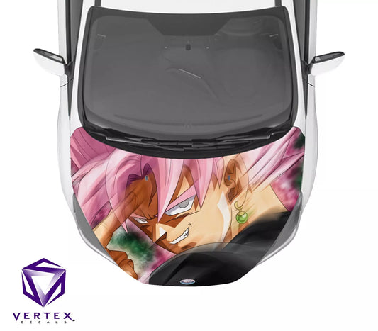 Goku Black Anime Hood Wrap 65 X 50