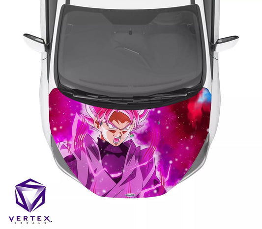 Goku Black Anime Hood Wrap 65 X 50