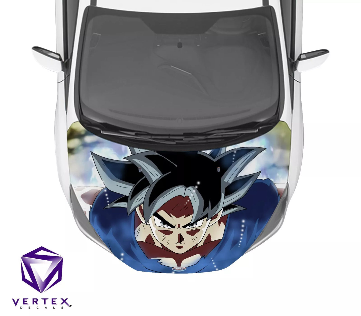 Goku Ultra Instinct Anime Hood Wrap 65 X 50