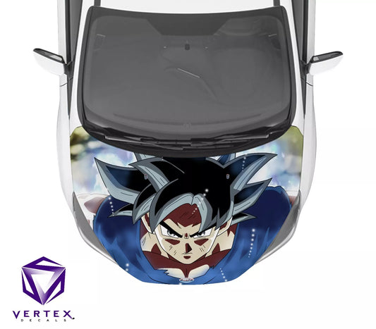 Goku Ultra Instinct Anime Hood Wrap 65 X 50