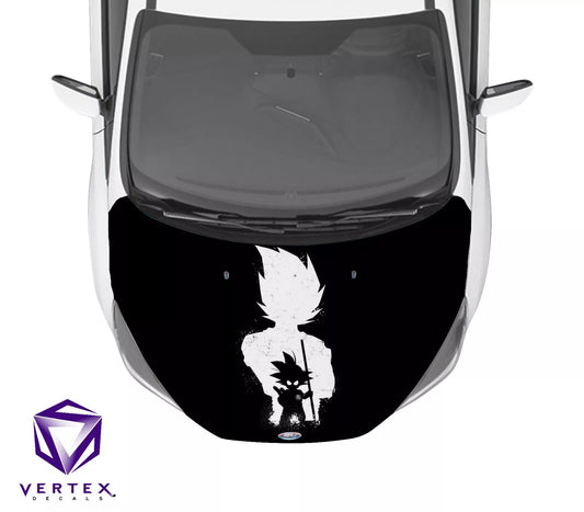 Kid Goku Anime Hood Wrap 65 X 50
