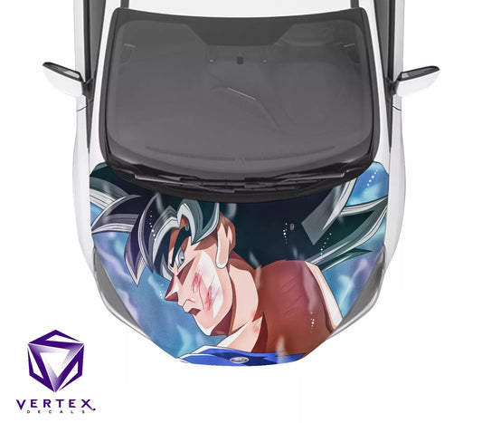 Goku Ultra Instinct Anime Hood Wrap 65 X 50