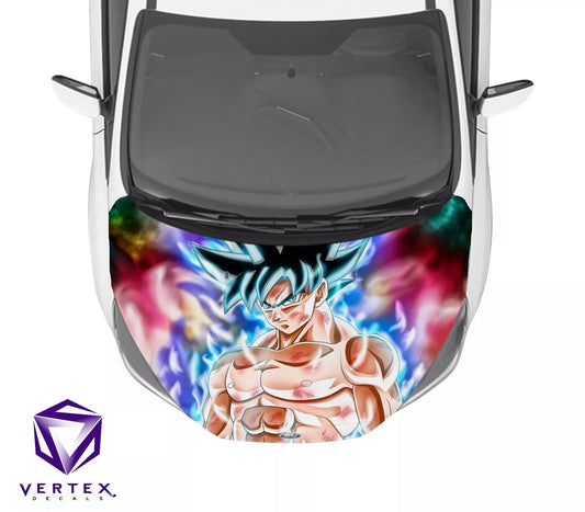Goku Ultra Instinct Anime Hood Wrap 65 X 50
