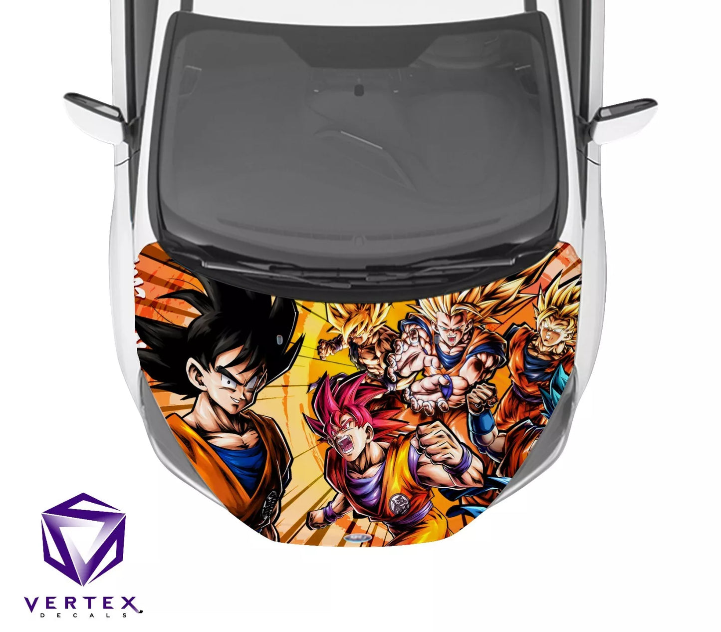Goku Anime Hood Wrap 65 X 50