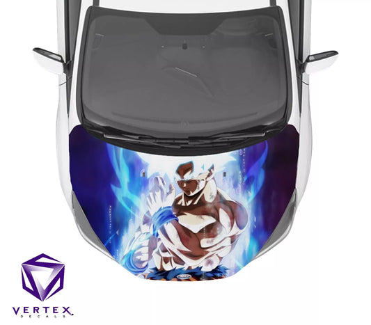 Goku Ultra Instinct Anime Hood Wrap 65 X 50