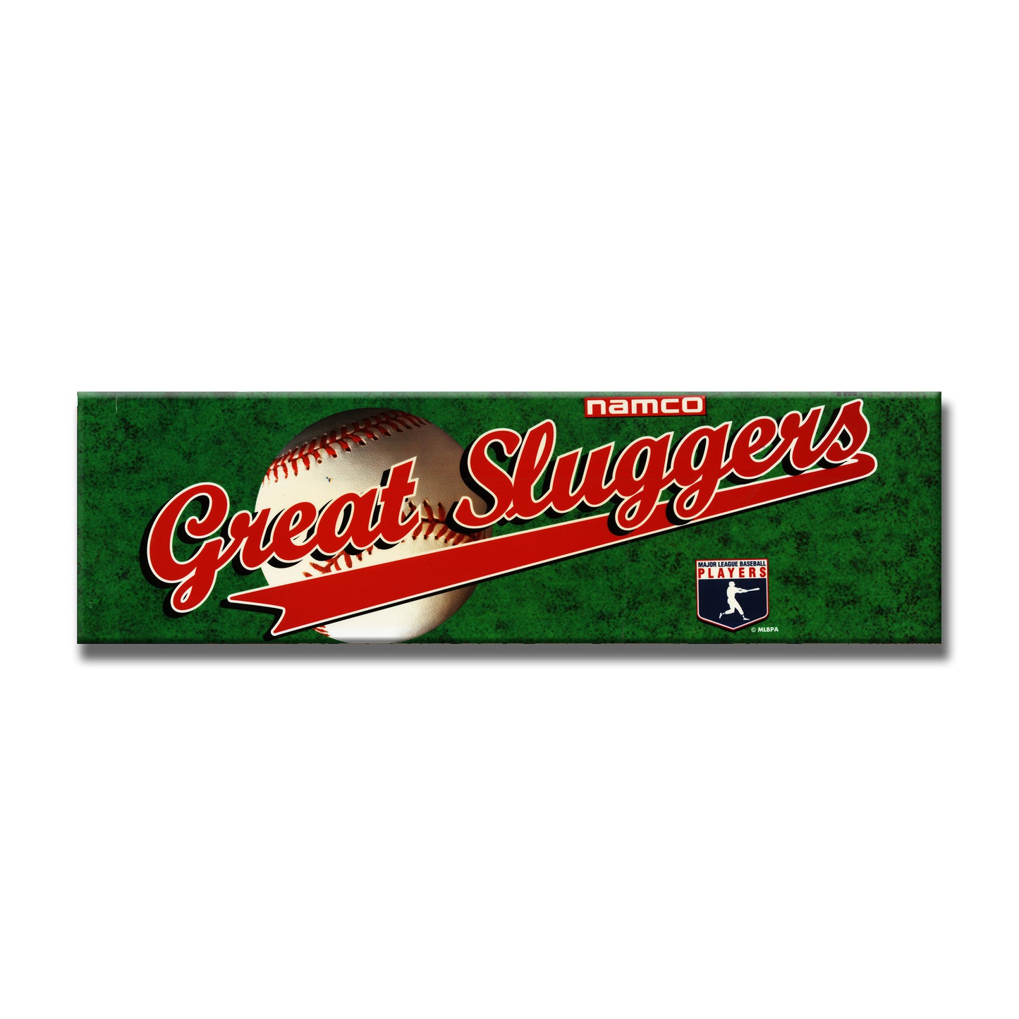 Great Sluggers Arcade Backlit Marquee Insert 26" x 8"