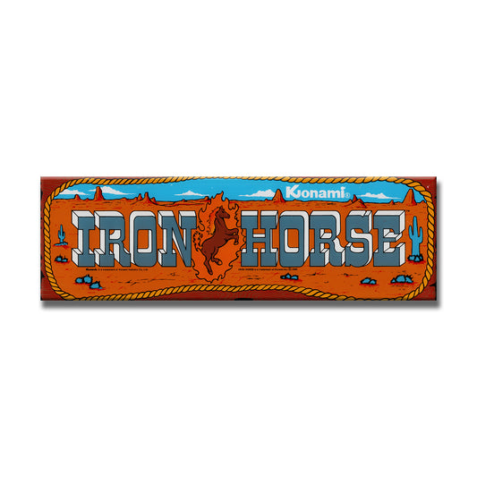 Iron Horse Arcade Backlit Marquee Insert 26" x 8"