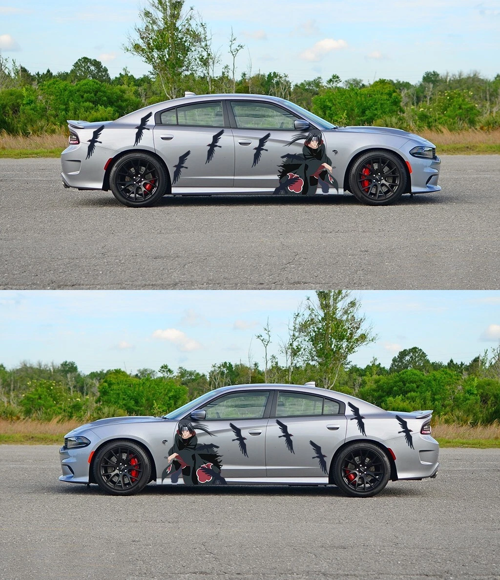 Itachi Uchiha Anime Side Livery Wrap v2