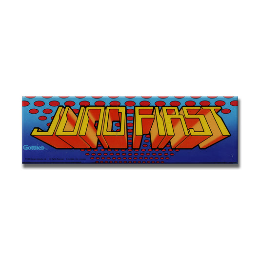 Juno First Arcade Backlit Marquee Insert 26" x 8"