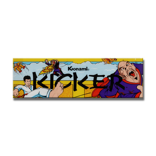 Kicker Arcade Backlit Marquee Insert 26" x 8"