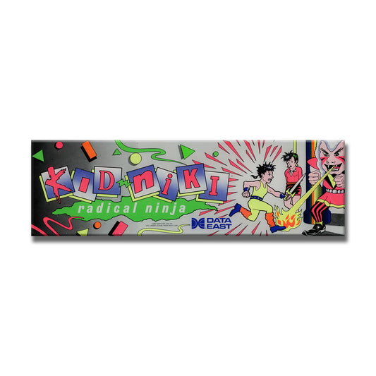 Kid Niki Arcade Backlit Marquee Insert 26" x 8"