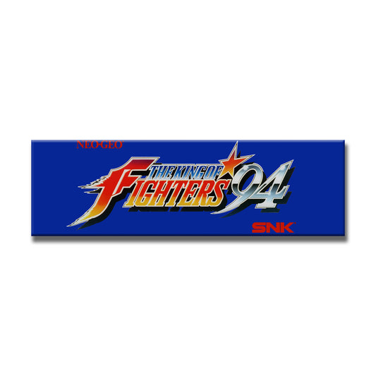 King of Fighters 94 Arcade Backlit Marquee Insert 26" x 8"