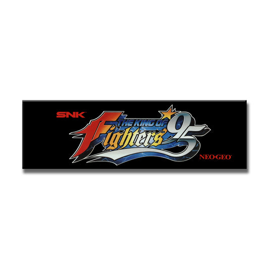 King of Fighters 95 Arcade Backlit Marquee Insert 26" x 8"