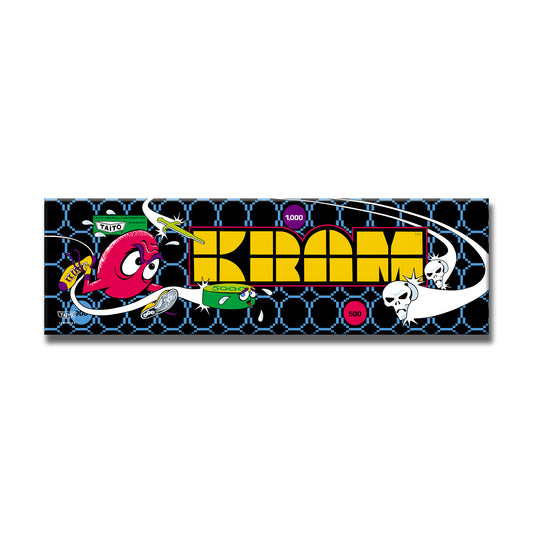 Kram Arcade Backlit Marquee Insert 26" x 8"