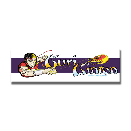 Kuri Kinton Arcade Backlit Marquee Insert 26" x 8"