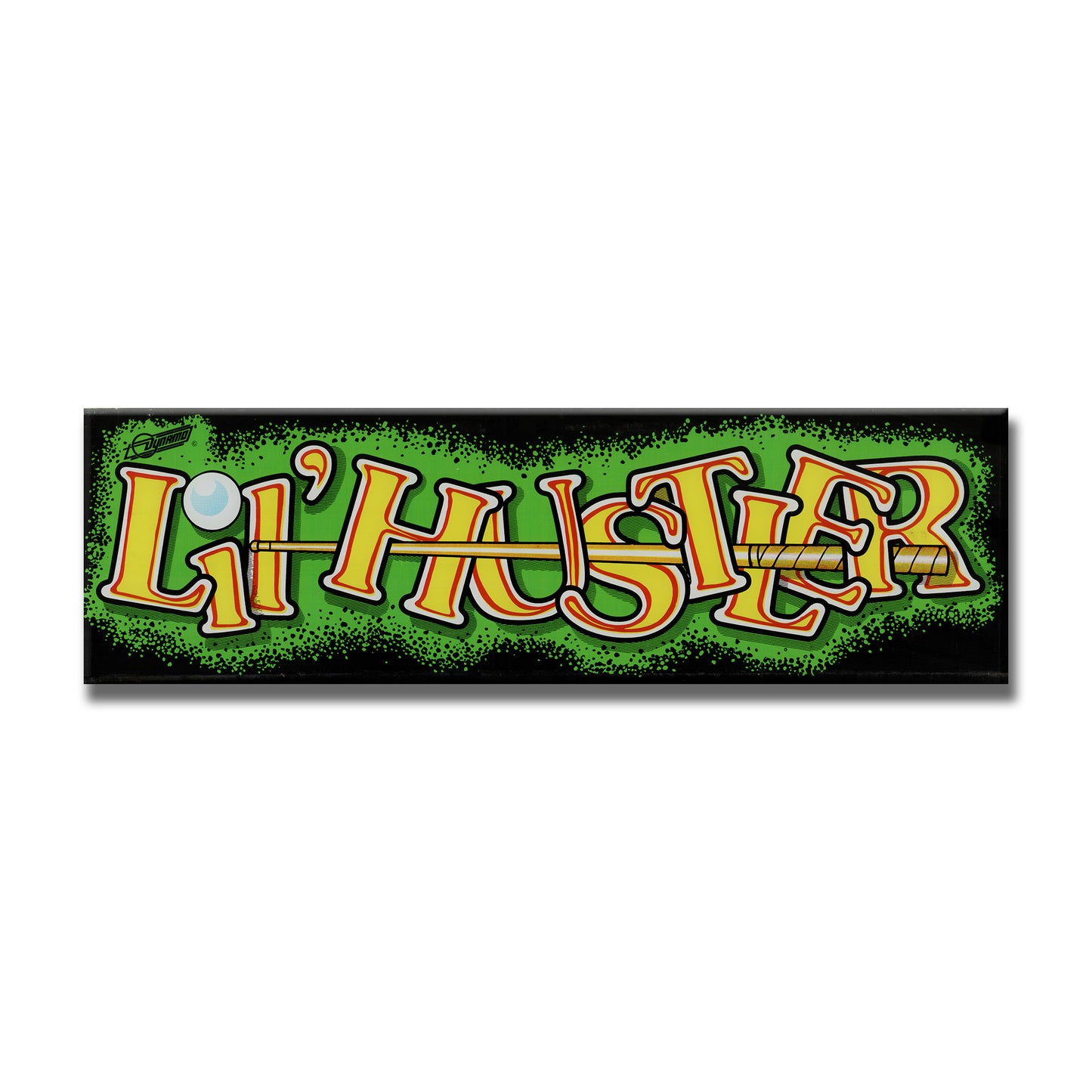 Lil' Hustler Arcade Backlit Marquee Insert 26" x 8"