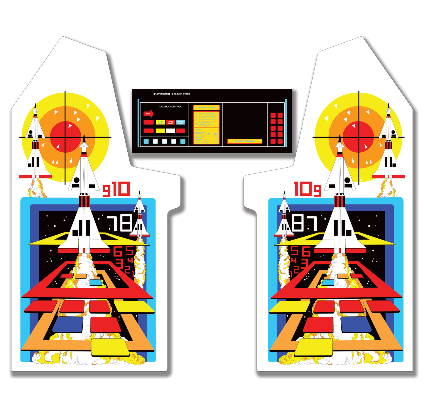 Missile Command Side Art & CPO