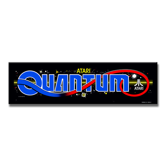 Quantum Arcade Backlit Marquee Insert 26" x 8"