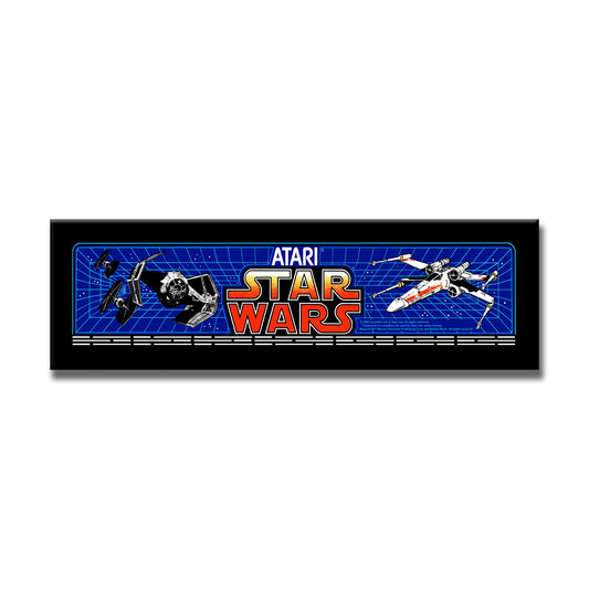 Star Wars Marquee Arcade Backlit Marquee Insert 26" x 8"
