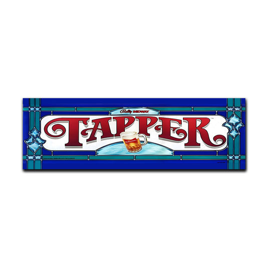 Tapper Marquee Arcade Backlit Marquee Insert 26" x 8"