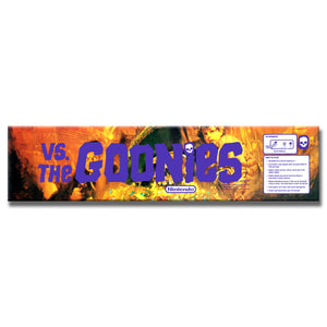 The Goonies Arcade Backlit Marquee Insert 26" x 8"