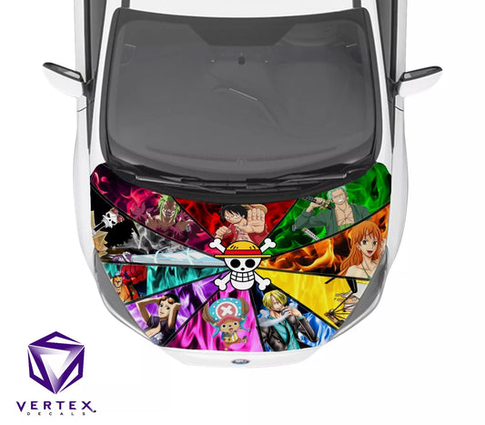Zoro One Piece Anime Hood Wrap 65" X 50"