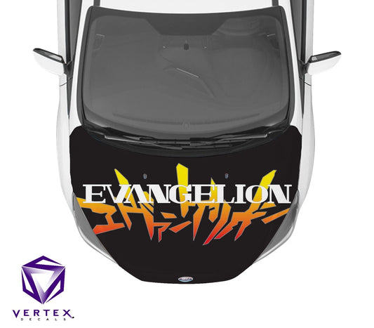 Neon Genesis Evangelion Anime Hood Wrap 65" X 50"
