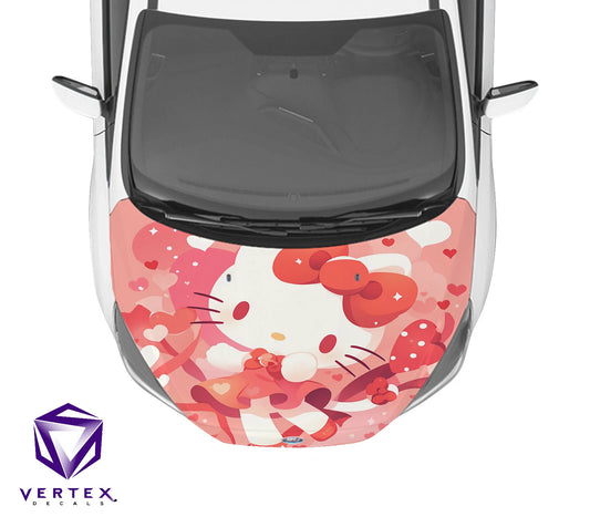 Hello Kitty Anime Hood Wrap 65" X 50"